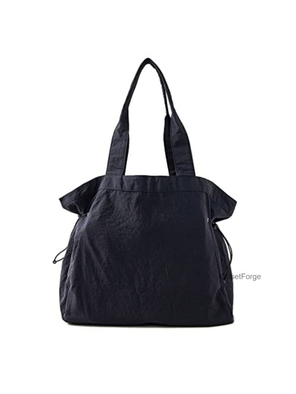 Large Nylon Tote Bag for Women Waterproof Work Travel Gym Shoulder Purse